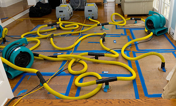 Water damage restoration process in Moenkopi, AZ
